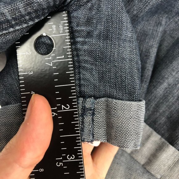 Ci Sono Cavalini Girl's Size Large Blue Cotton Blend Zip Fly Casual Shorts - Picture 6 of 11